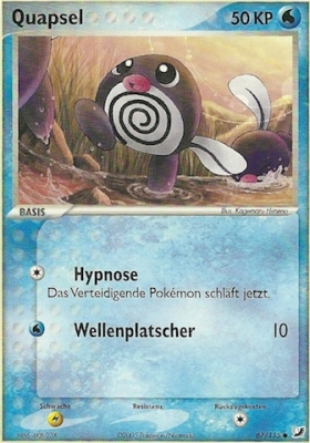 Quapsel 67 — EX Verborgene Mächte (German Pokémon TCG card)