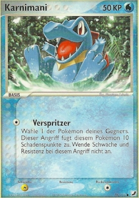 Karnimani 78 — EX Verborgene Mächte (German Pokémon TCG card)