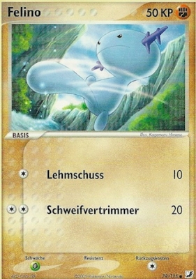 Felino 79 — EX Verborgene Mächte (German Pokémon TCG card)