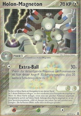 Holon-Magneton 22 — EX Delta Species (German Pokémon TCG card)