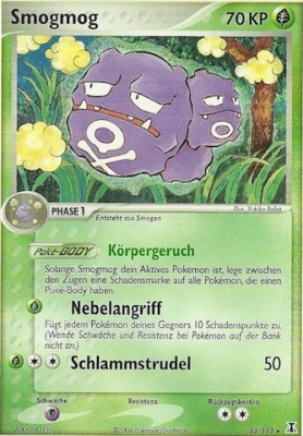 Smogmog 33 — EX Delta Species (German Pokémon TCG card)