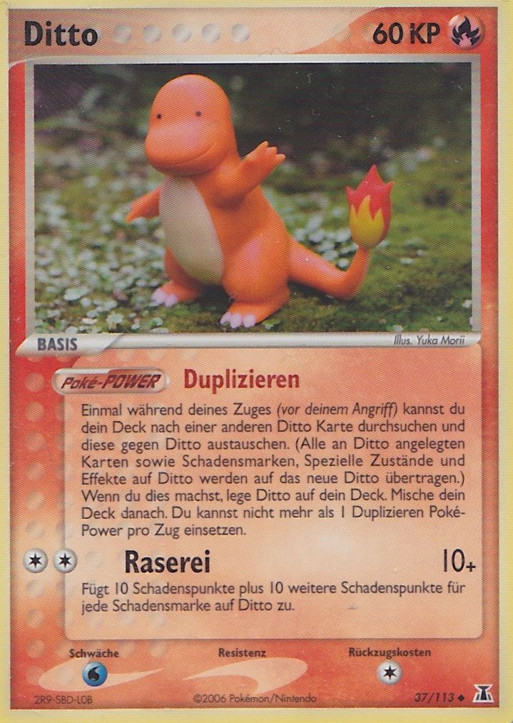 Ditto 37 — EX Delta Species (German Pokémon TCG card)