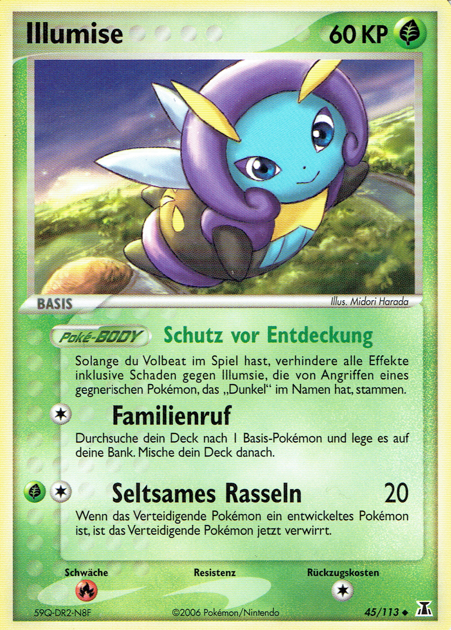 Illumise 45 — EX Delta Species (German Pokémon TCG card)