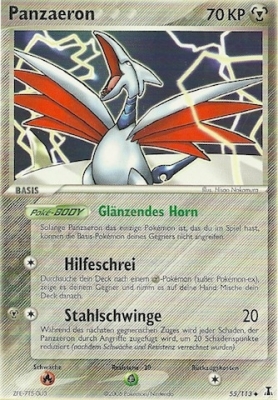 Panzaeron 55 — EX Delta Species (German Pokémon TCG card)