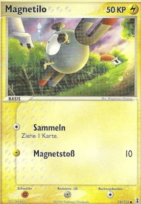 Magnetilo 74 — EX Delta Species (German Pokémon TCG card)