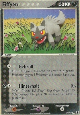Fiffyen 79 — EX Delta Species (German Pokémon TCG card)