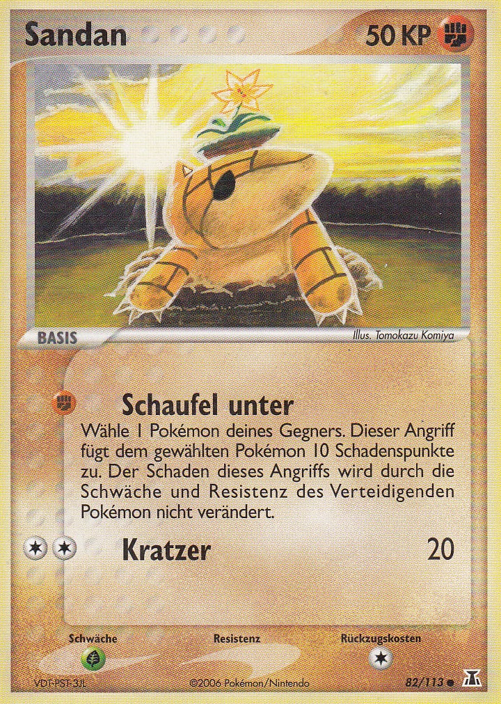 Sandan 82 — EX Delta Species (German Pokémon TCG card)