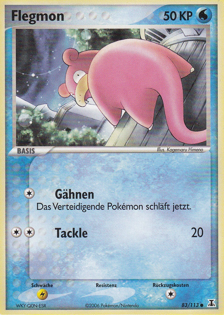 Flegmon 83 — EX Delta Species (German Pokémon TCG card)