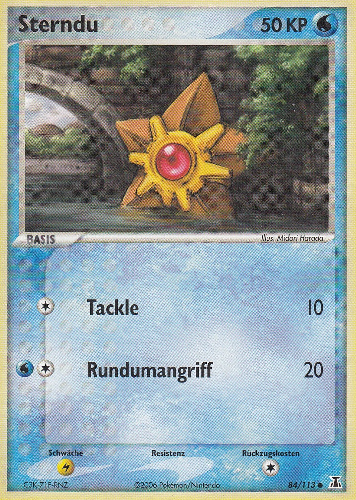 Sterndu 84 — EX Delta Species (German Pokémon TCG card)