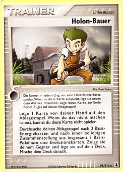 Holon-Bauer 91 — EX Delta Species (German Pokémon TCG card)