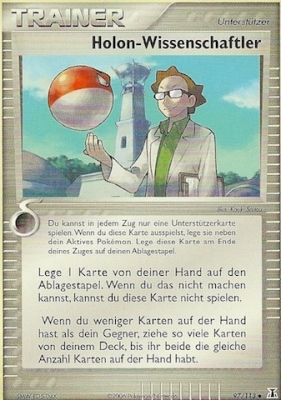 Holon-Wissenschaftler 97 — EX Delta Species (German Pokémon TCG card)