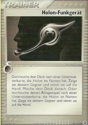 Holon-Funkgerät 98 — EX Delta Species (German Pokémon TCG card)
