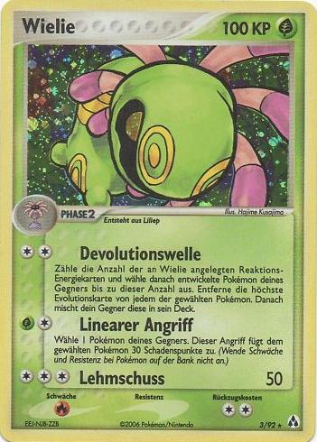 Wielie 3 — EX Legend Maker (German Pokémon TCG card)