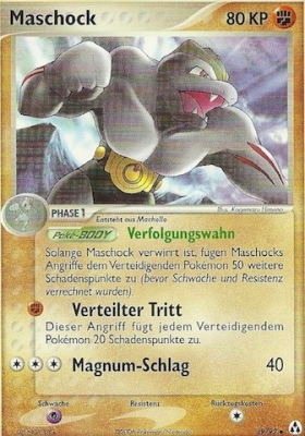 Maschock 39 — EX Legend Maker (German Pokémon TCG card)