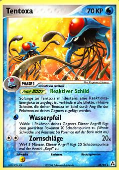Tentoxa 45 — EX Legend Maker (German Pokémon TCG card)