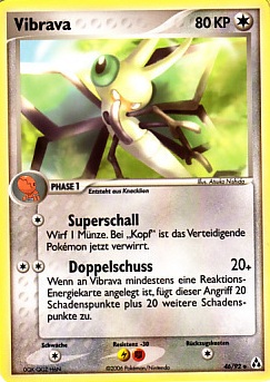 Vibrava 46 — EX Legend Maker (German Pokémon TCG card)