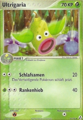 Ultrigaria 47 — EX Legend Maker (German Pokémon TCG card)