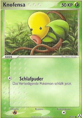 Knofensa 49 — EX Legend Maker (German Pokémon TCG card)