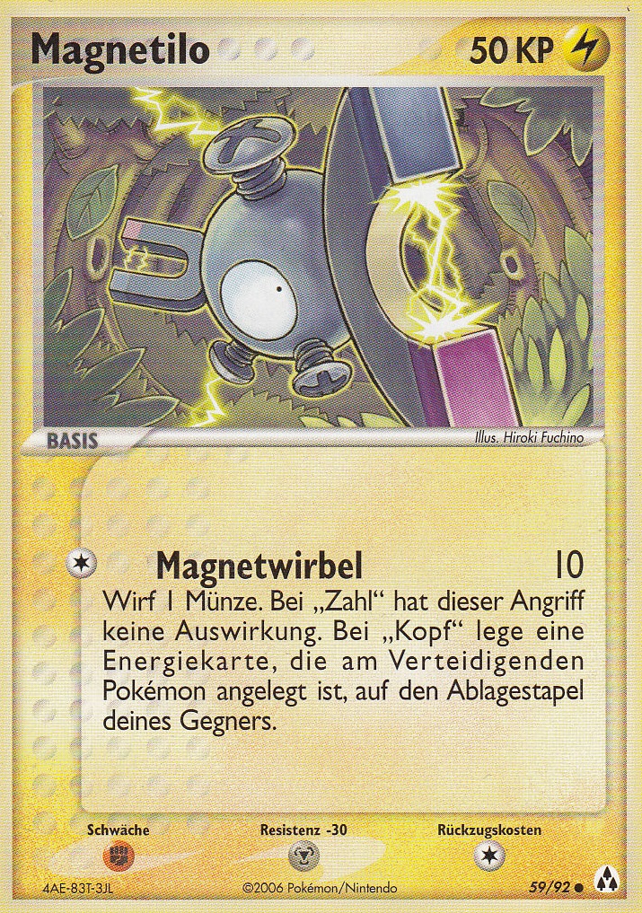 Magnetilo 59 — EX Legend Maker (German Pokémon TCG card)