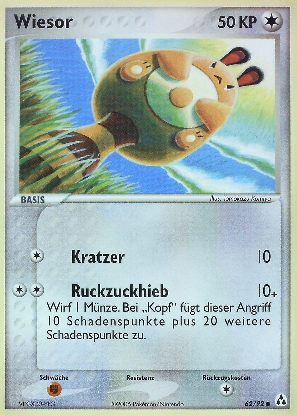 Wiesor 62 — EX Legend Maker (German Pokémon TCG card)