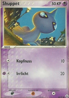 Shuppet 63 — EX Legend Maker (German Pokémon TCG card)
