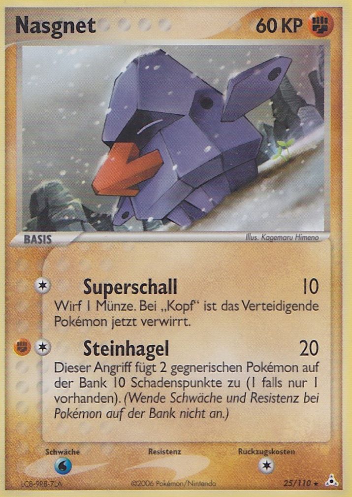 Nasgnet 25 — EX Holon Phantoms (German Pokémon TCG card)