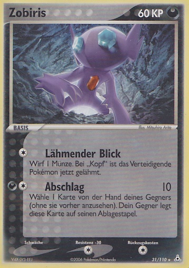 Zobiris 31 — EX Holon Phantoms (German Pokémon TCG card)