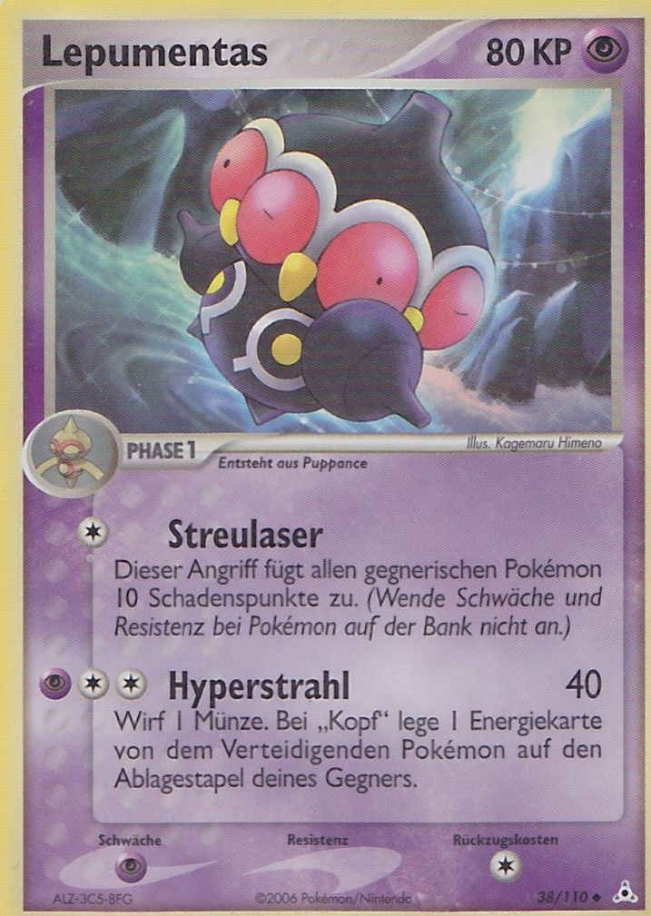 Lepumentas 38 — EX Holon Phantoms (German Pokémon TCG card)