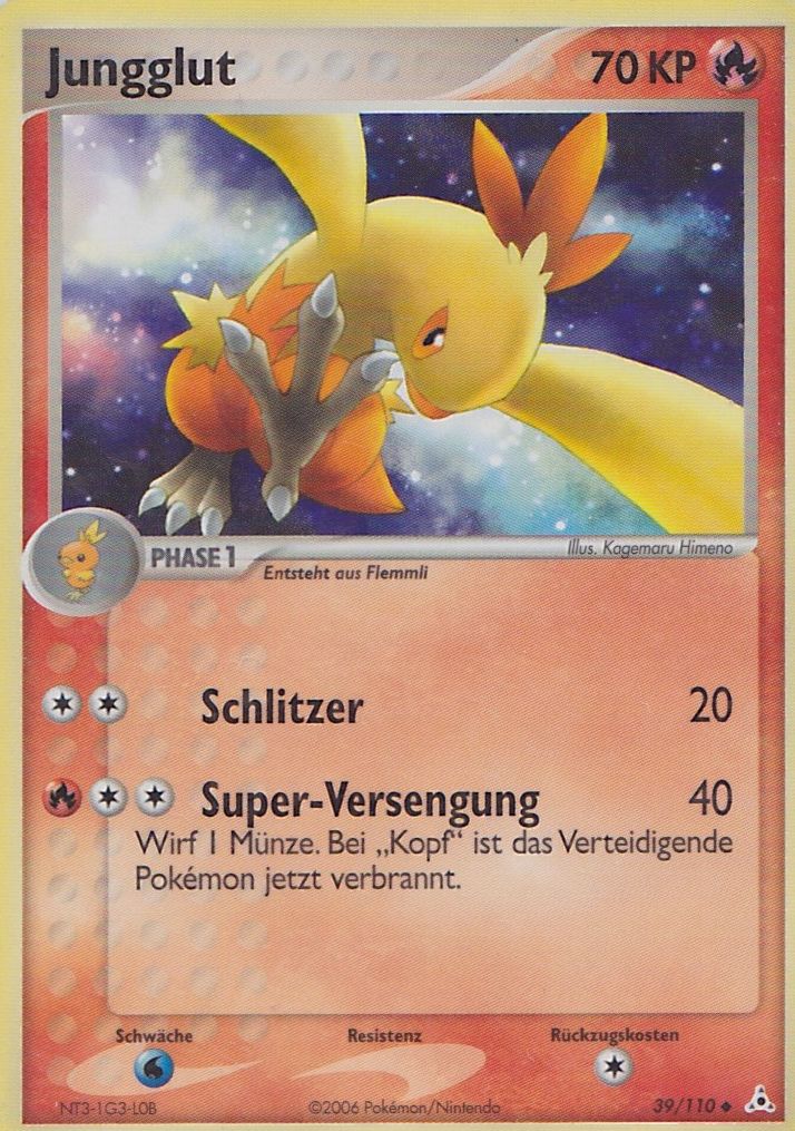 Jungglut 39 — EX Holon Phantoms (German Pokémon TCG card)