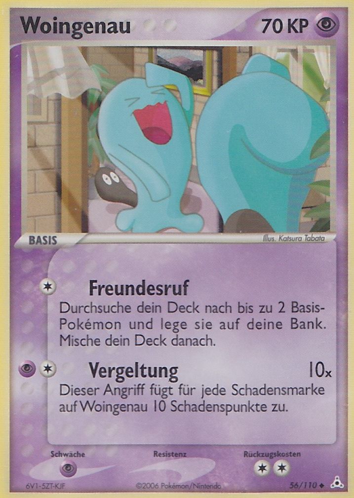 Woingenau 56 — EX Holon Phantoms (German Pokémon TCG card)