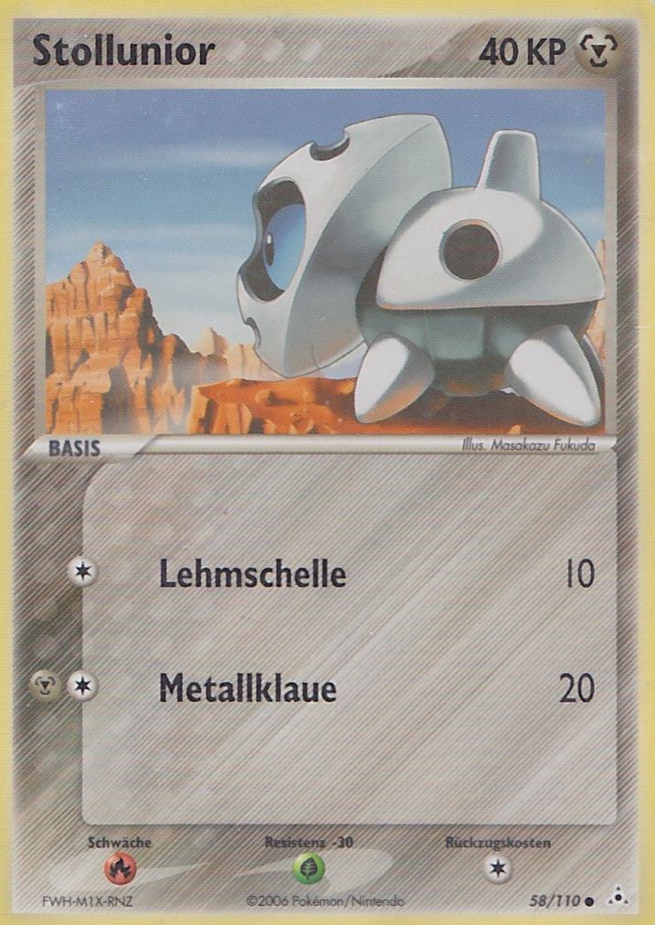Stollunior 58 — EX Holon Phantoms (German Pokémon TCG card)