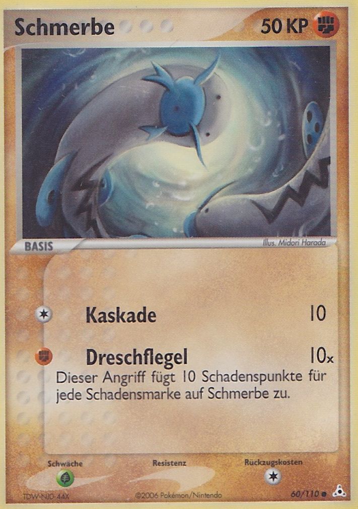 Schmerbe 60 — EX Holon Phantoms (German Pokémon TCG card)