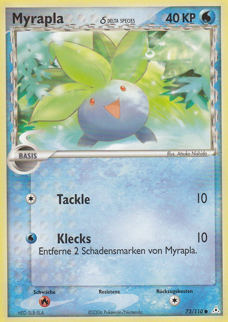 Myrapla 73 — EX Holon Phantoms (German Pokémon TCG card)