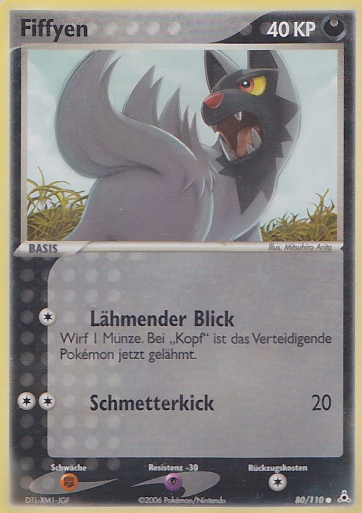 Fiffyen 80 — EX Holon Phantoms (German Pokémon TCG card)