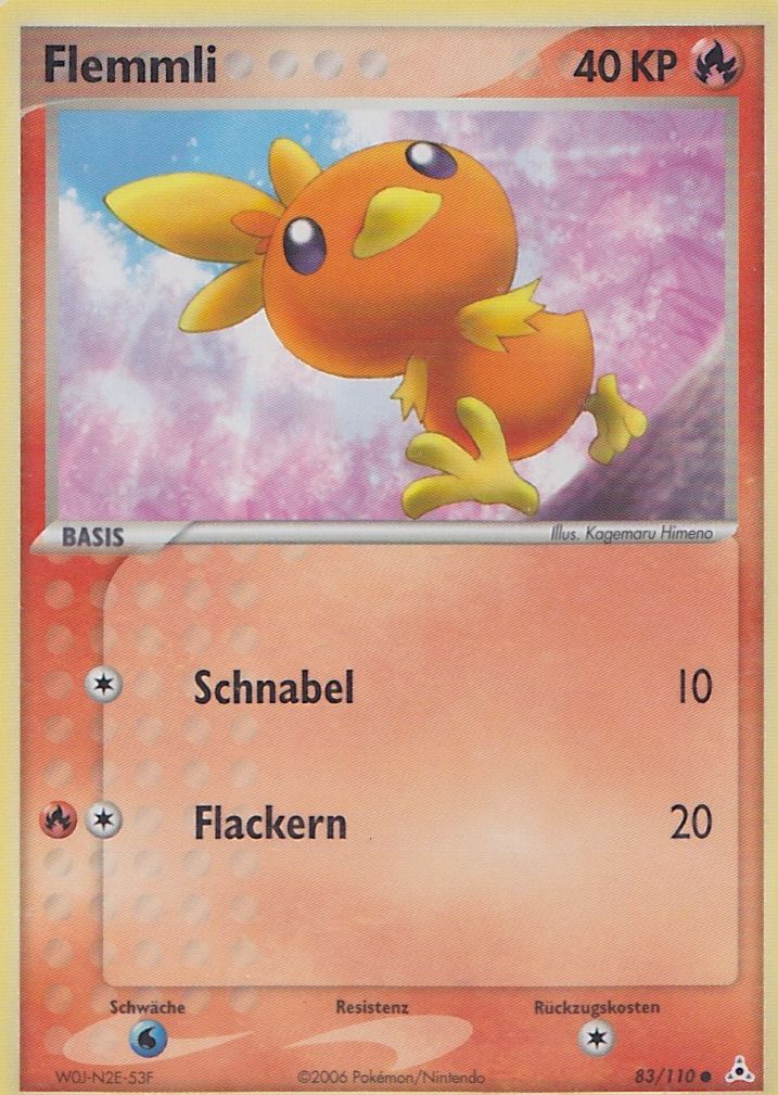 Flemmli 83 — EX Holon Phantoms (German Pokémon TCG card)
