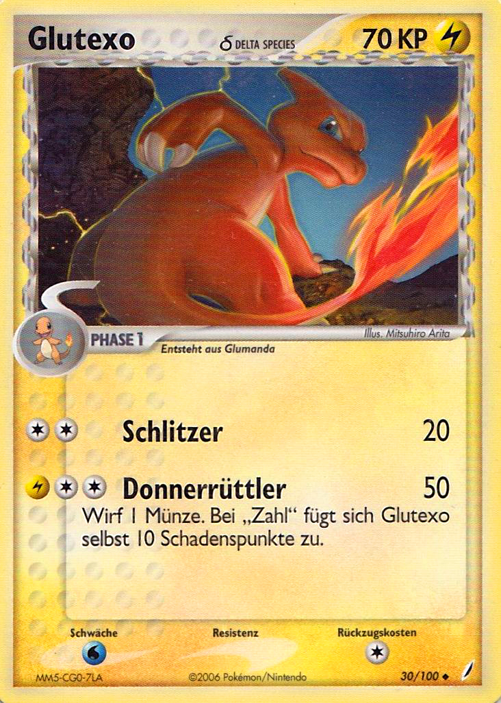 Glutexo 30 — EX Crystal Guardians (German Pokémon TCG card)