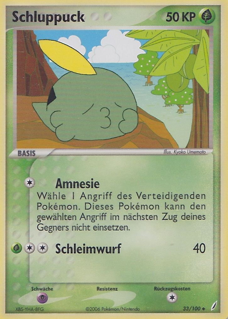 Schluppuck 33 — EX Crystal Guardians (German Pokémon TCG card)