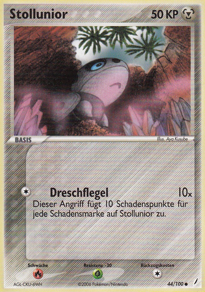 Stollunior 44 — EX Crystal Guardians (German Pokémon TCG card)