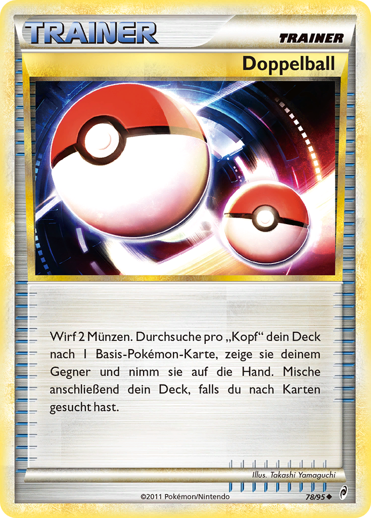 Doppelball 78 — EX Crystal Guardians (German Pokémon TCG card)