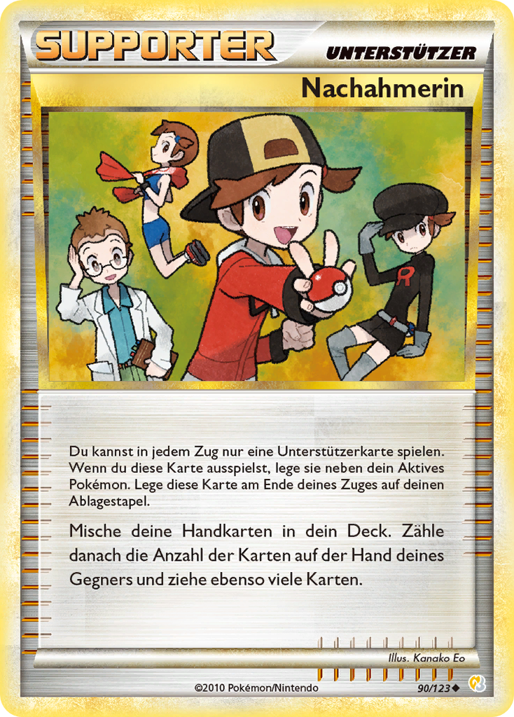 Nachahmerin 73 — EX Dragon Frontiers (German Pokémon TCG card)
