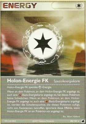 Holon-Energie FK 84 — EX Dragon Frontiers (German Pokémon TCG card)