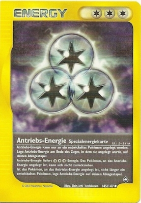 Antriebs-Energie 87 — EX Dragon Frontiers (German Pokémon TCG card)