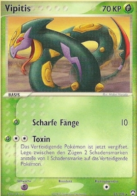 Vipitis 23 — EX Power Keepers (German Pokémon TCG card)