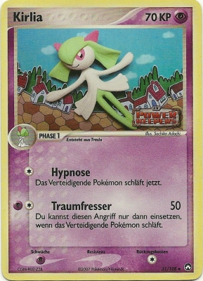 Kirlia 31 — EX Power Keepers (German Pokémon TCG card)