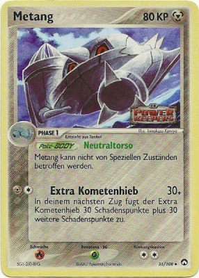 Metang 35 — EX Power Keepers (German Pokémon TCG card)