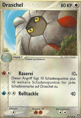 Draschel 39 — EX Power Keepers (German Pokémon TCG card)
