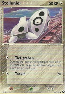 Stollunior 42 — EX Power Keepers (German Pokémon TCG card)
