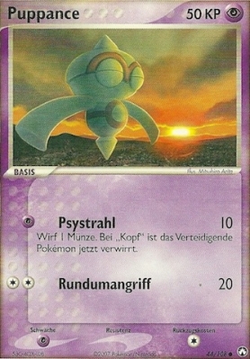 Puppance 44 — EX Power Keepers (German Pokémon TCG card)