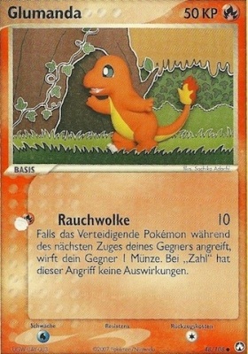 Glumanda 48 — EX Power Keepers (German Pokémon TCG card)