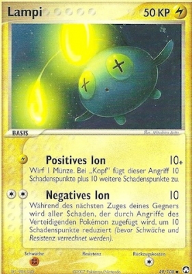 Lampi 49 — EX Power Keepers (German Pokémon TCG card)